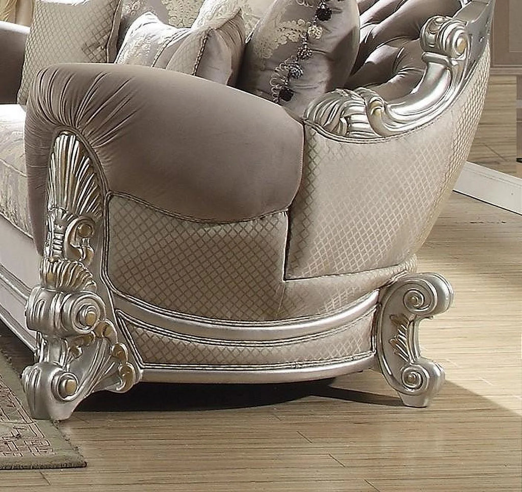 Carved Wood 3Pcs Sofa Set P771987
