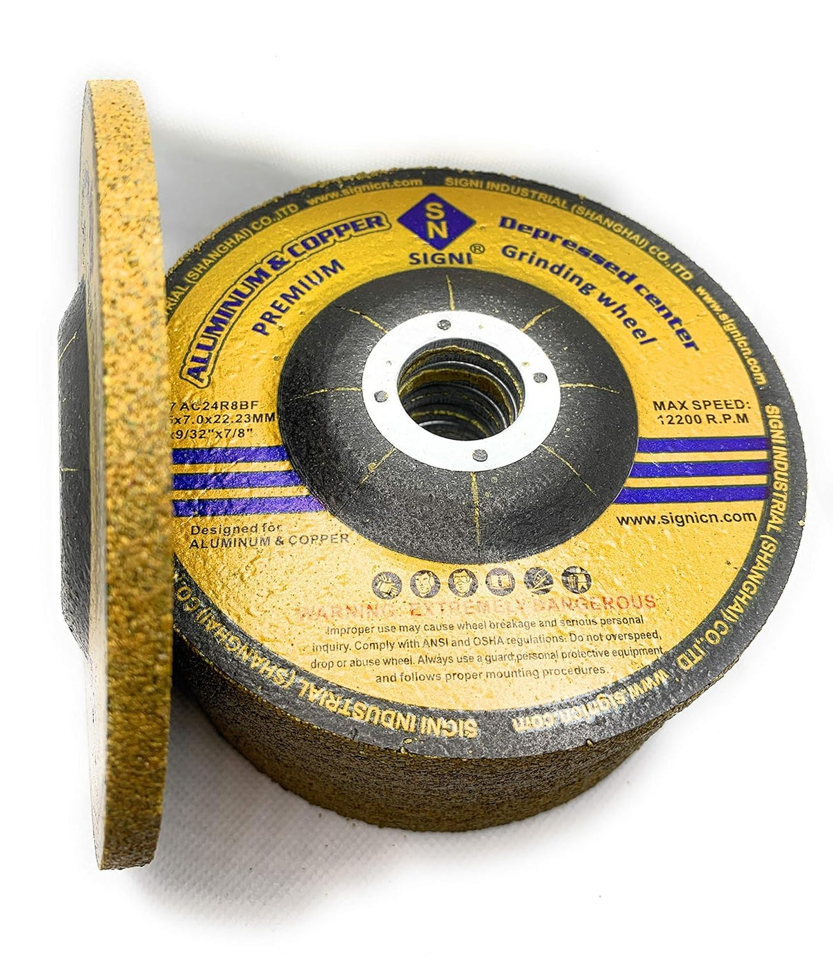 Aluminum Grinding Wheel 5 inch 10 Pack N325922