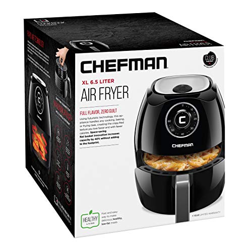6.8 Quart Air Fryer Oven with Flat Basket D98624