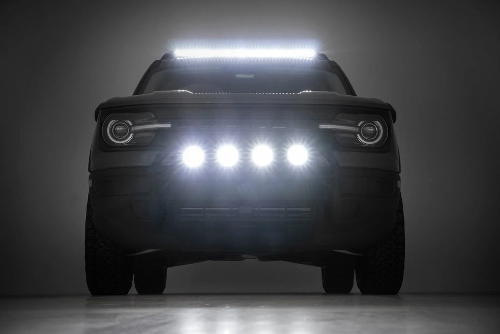 Nudge Bar with 4" Round LEDs C31080