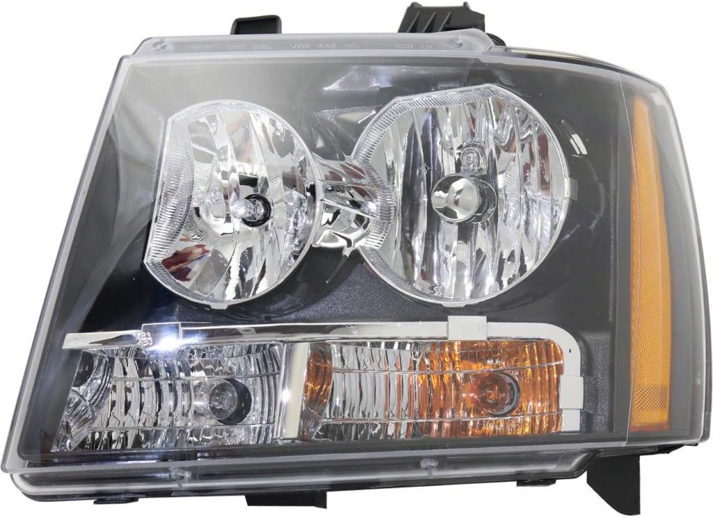 Headlight Assembly for Chevy Tahoe 2007-2014 Passenger Side J83409