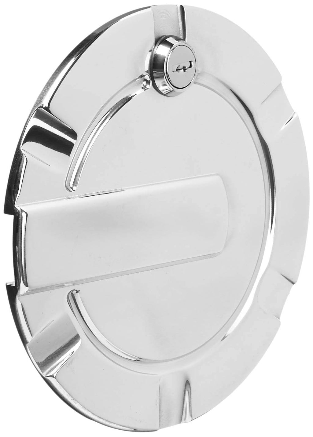 Polished Locking Billet Fuel Door O78407