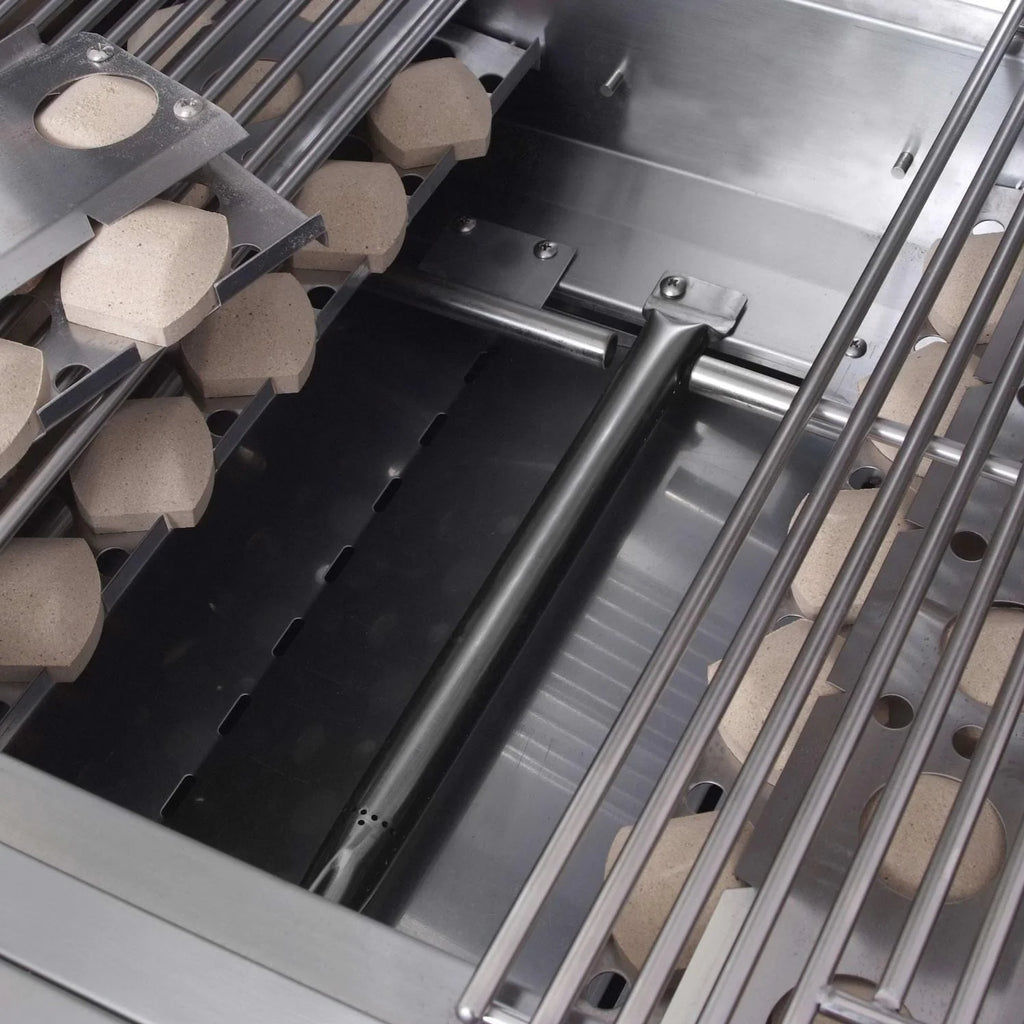 40-Inch 5-Burner Built-In Propane Gas Grill With Rear Infrared Burner Y98981