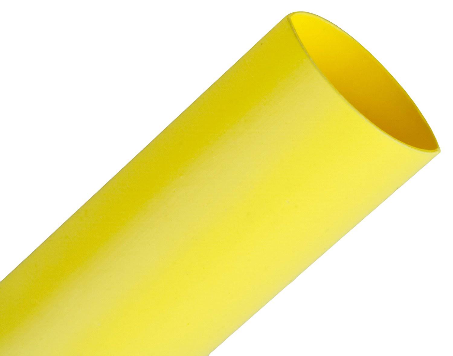 3/4" Yellow Heat Shrink Tubing 200' B458