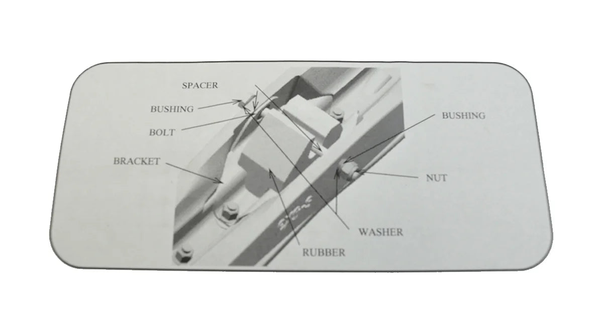 All-Terrain Skis with Mount Kit & 6" Carbides V9368