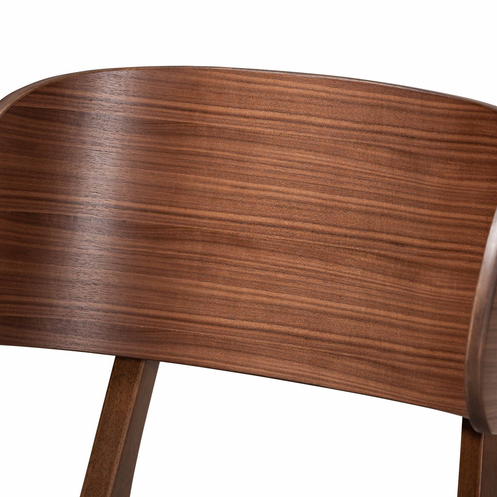 Grey/Walnut Brown Dining Chair, Set of 2 C84860