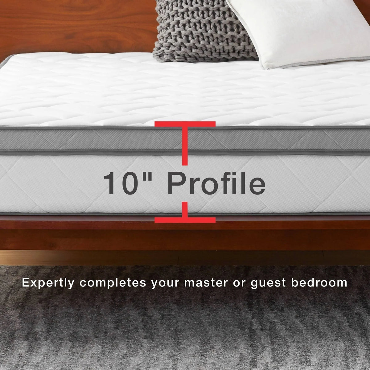 10-Inch Memory Foam and Innerspring Hybrid Mattress Twin S532960