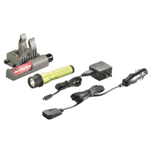 Green LED Flashlight with Piggyback Charger Q799