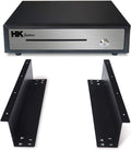 16 Heavy Duty Black Push Open Cash Drawer with Metal Bracket H135290