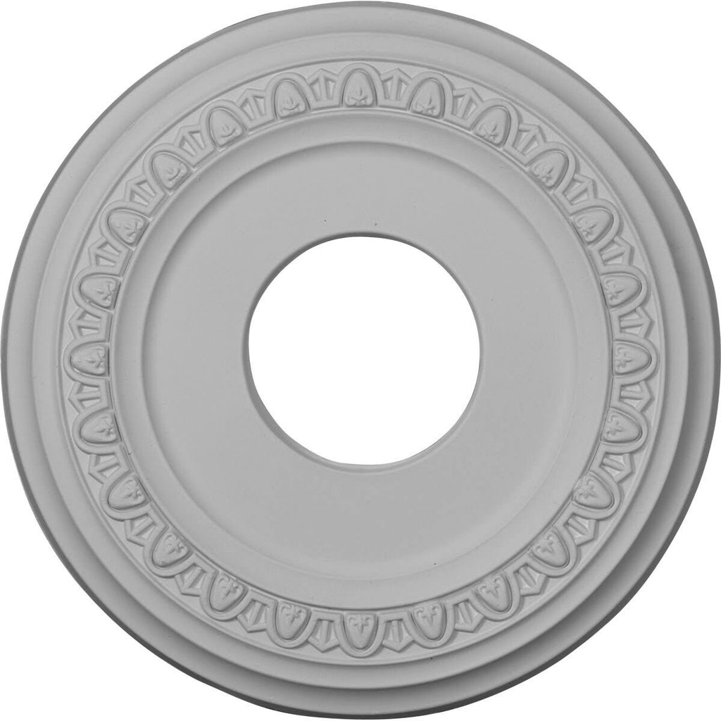Hand-Painted Polished Copper Ceiling Medallion A943517