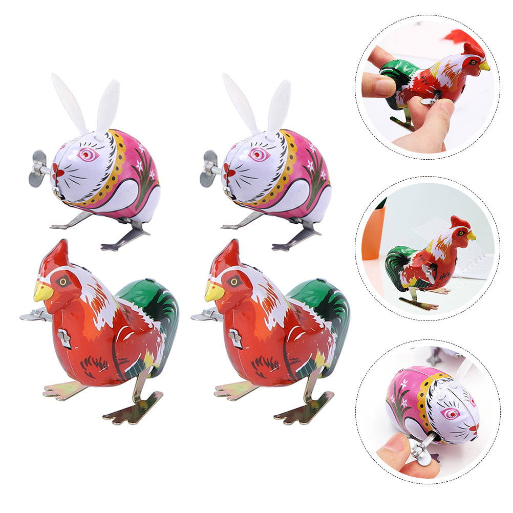Easter Toys Wind Up Chicks Chicken Surprise Fillers Clockwork Goodie Bags Stuffers Party Z275