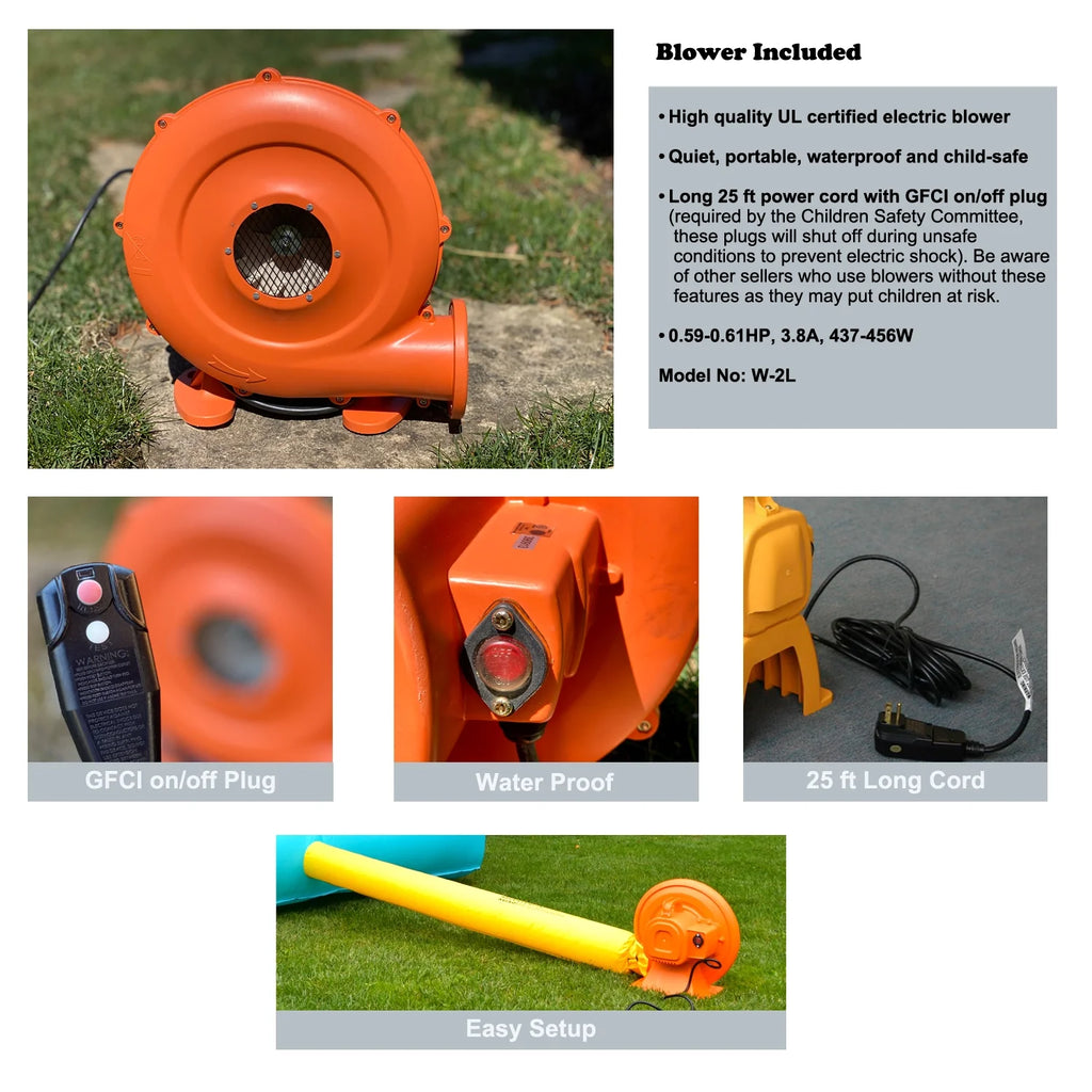 Blower For Inflatable Bounce House G56446