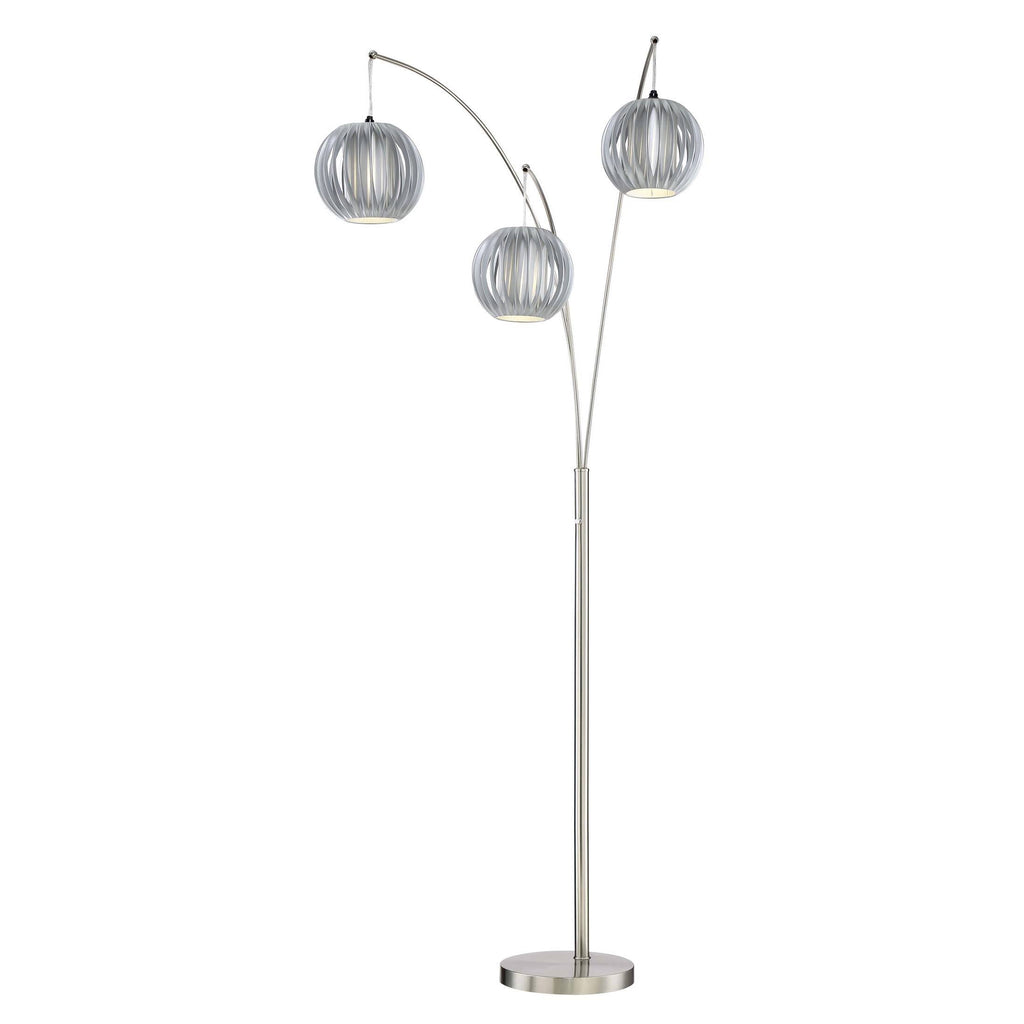 3-Light Floor Arch Lamp L20322