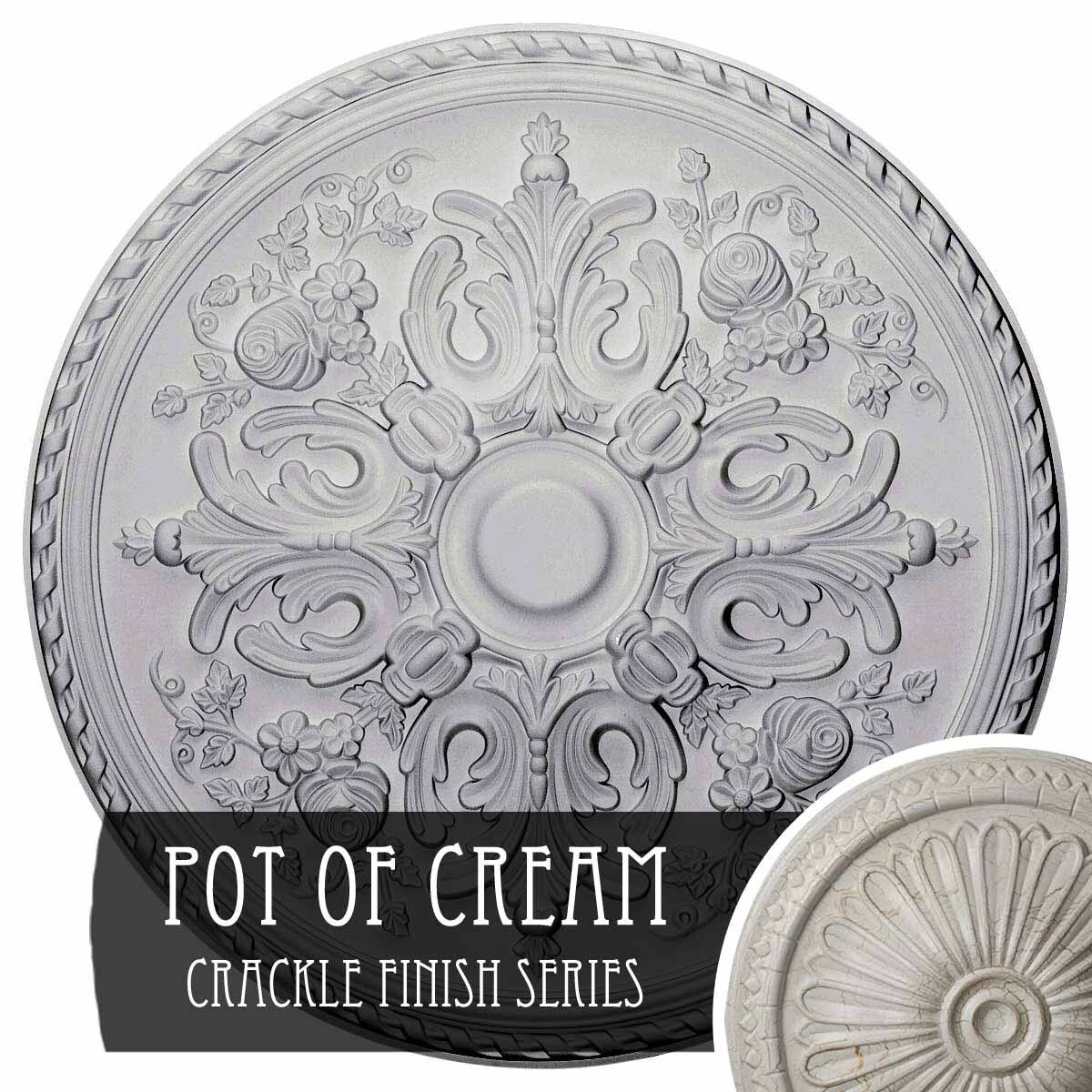 32 5/8x22OD x 2x22P Ceiling Medallion T4479