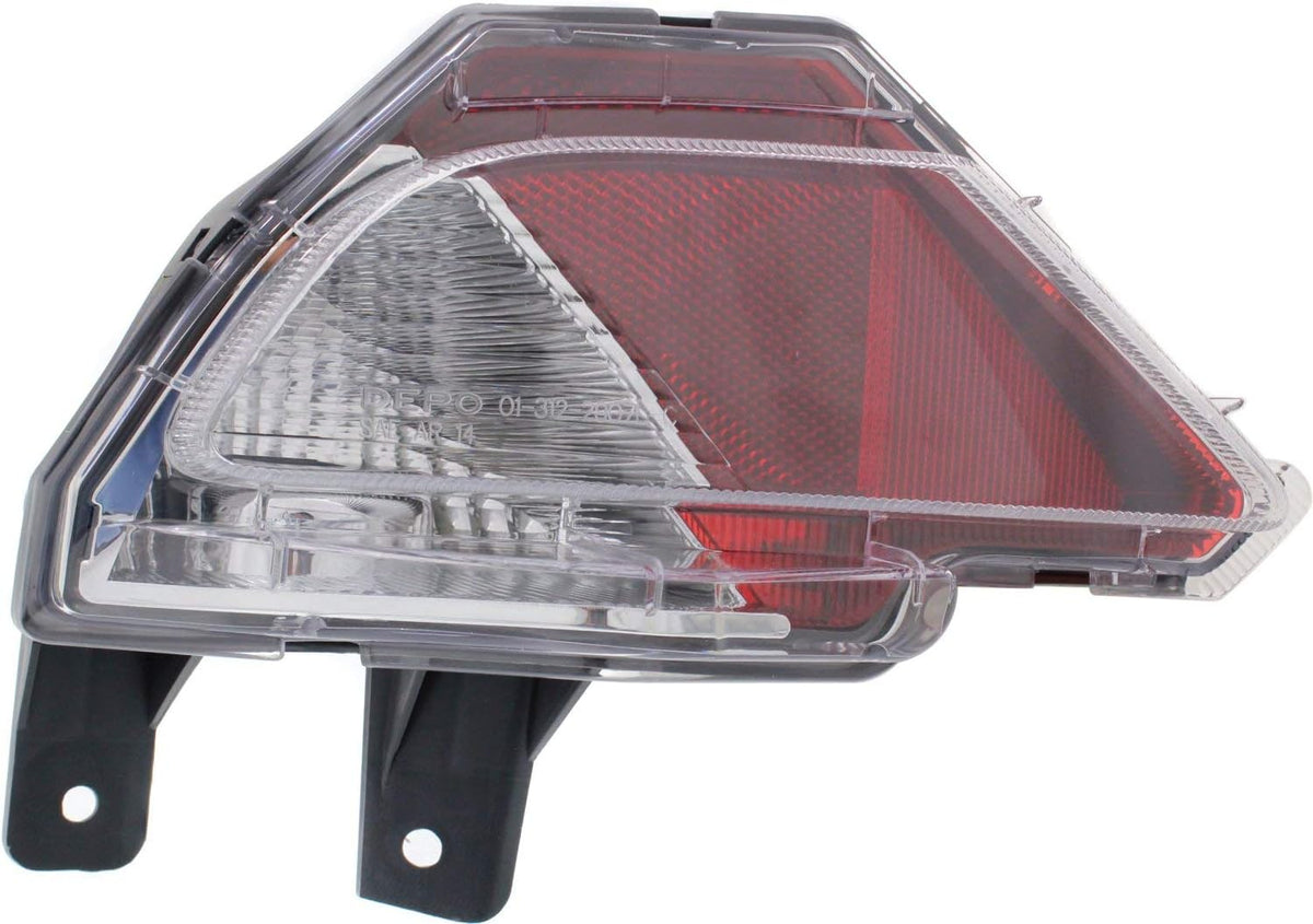 Tail Light Set of 2 Clear Red Lens Halogen H926513