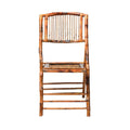 Bamboo Folding Chair - 34 in. - Set of 4 H4260