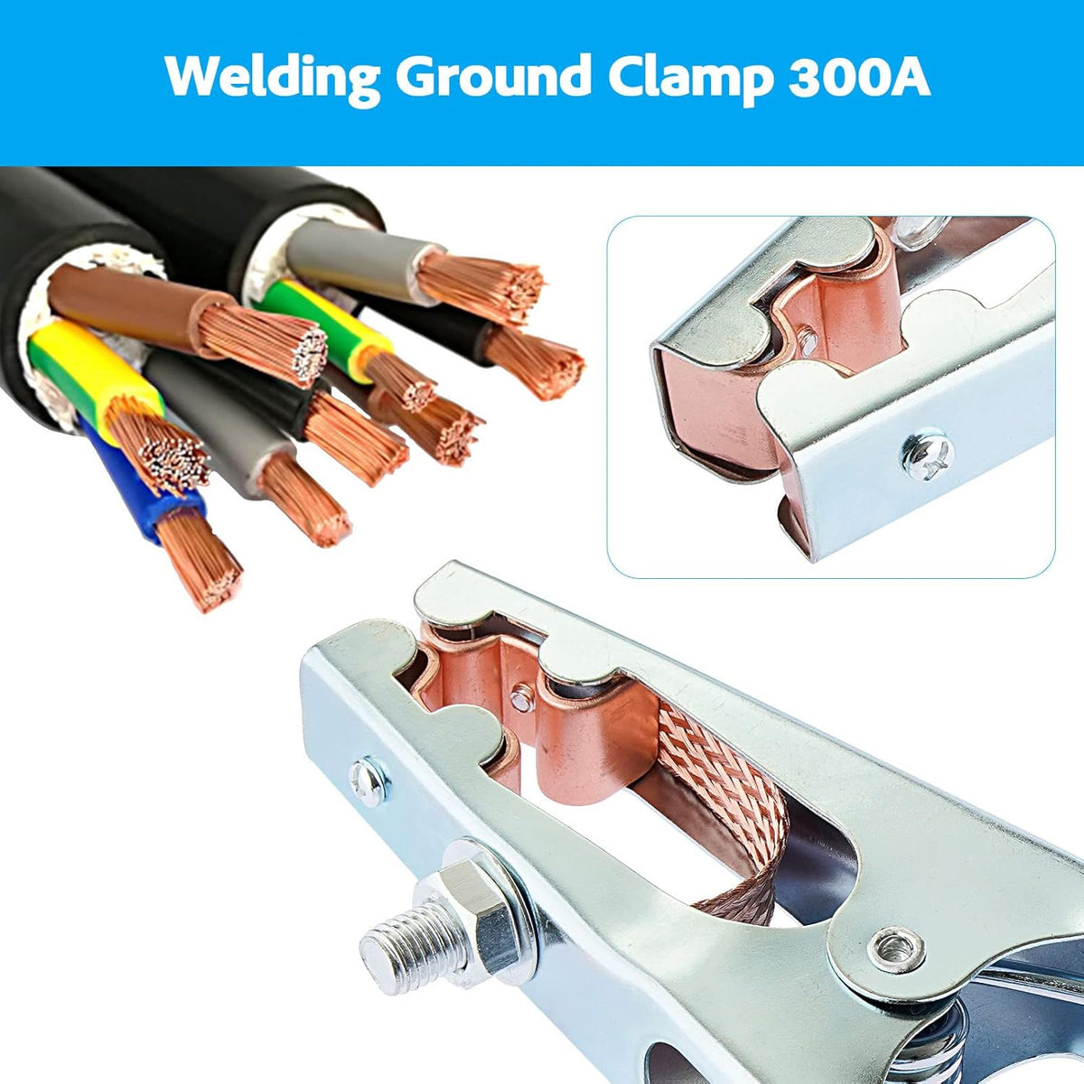 300AMP Welding Ground Clamp S739