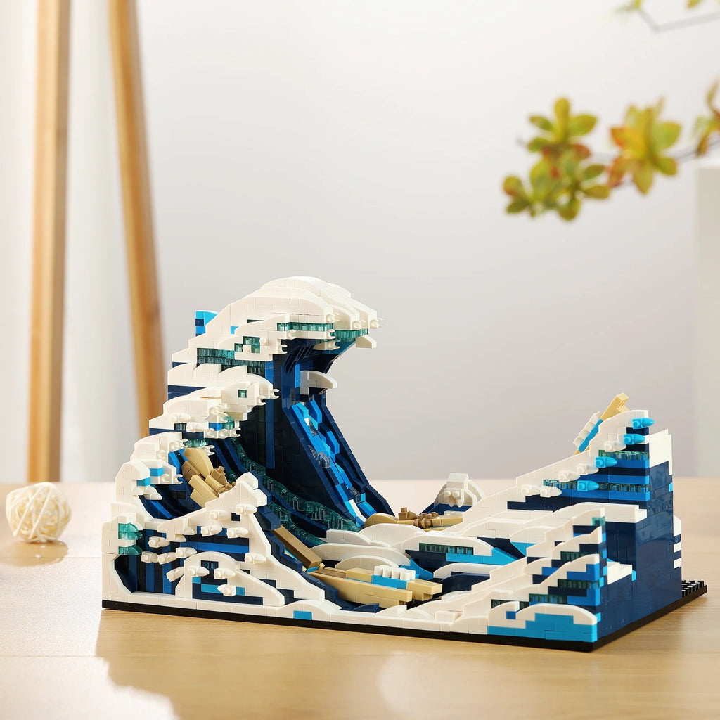 Blue Micro Mini Building Block Set Toy L32720