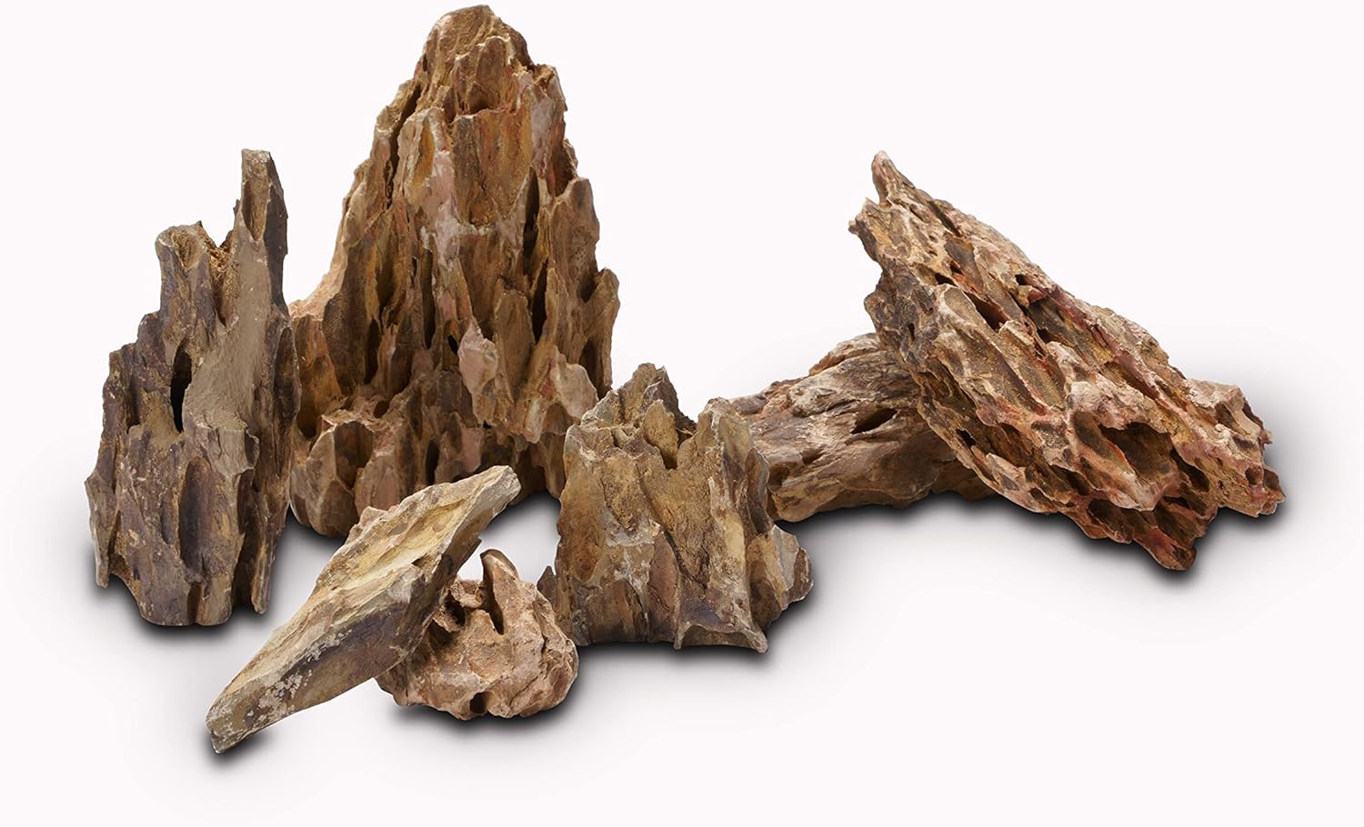 Natural Dragon Stones for Aquascaping (16lbs, 2 to 8 inches) P28381