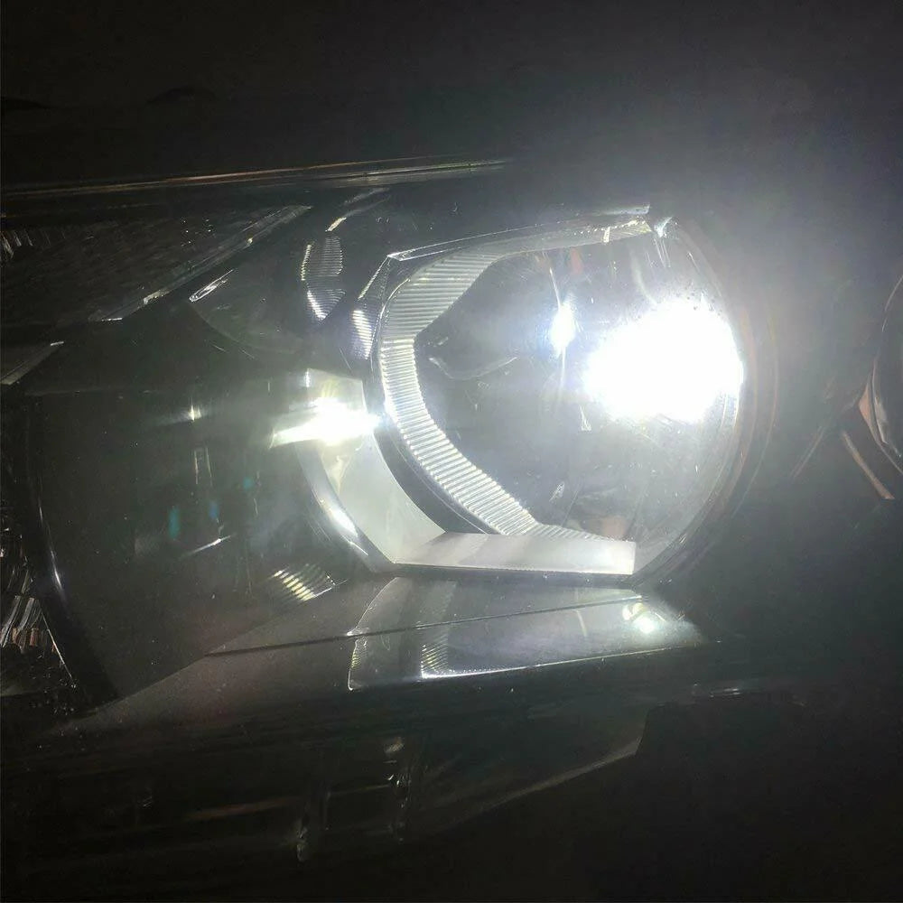 4X 6000K LED Headlight High Low Dual + Fog Lights Kit J558808
