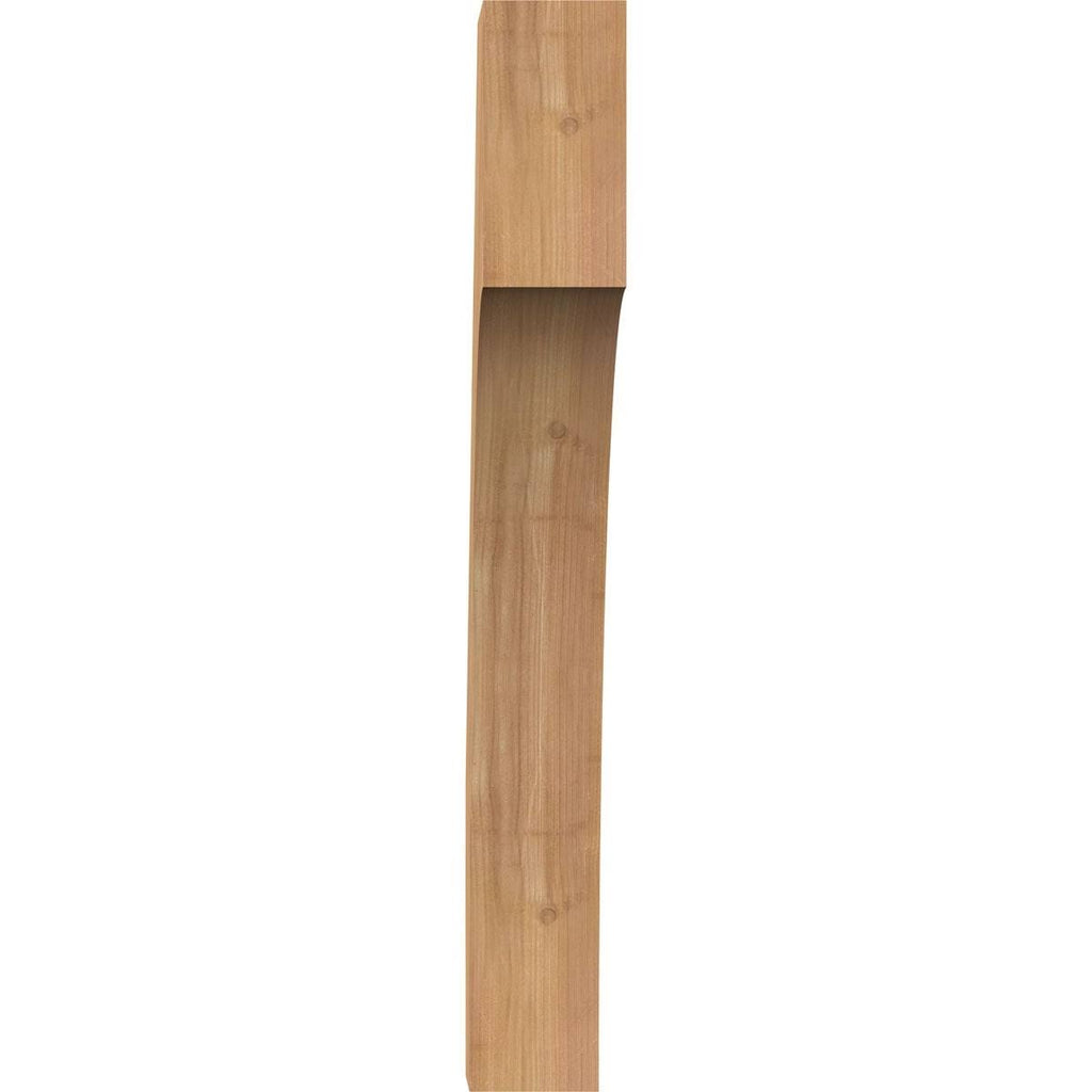 3 1/2x22W x 20x22D x 24x22H Westlake Smooth Brace, Western Red Cedar A690