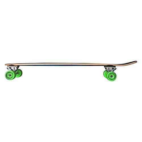 White Kicktail Longboard Complete D18579