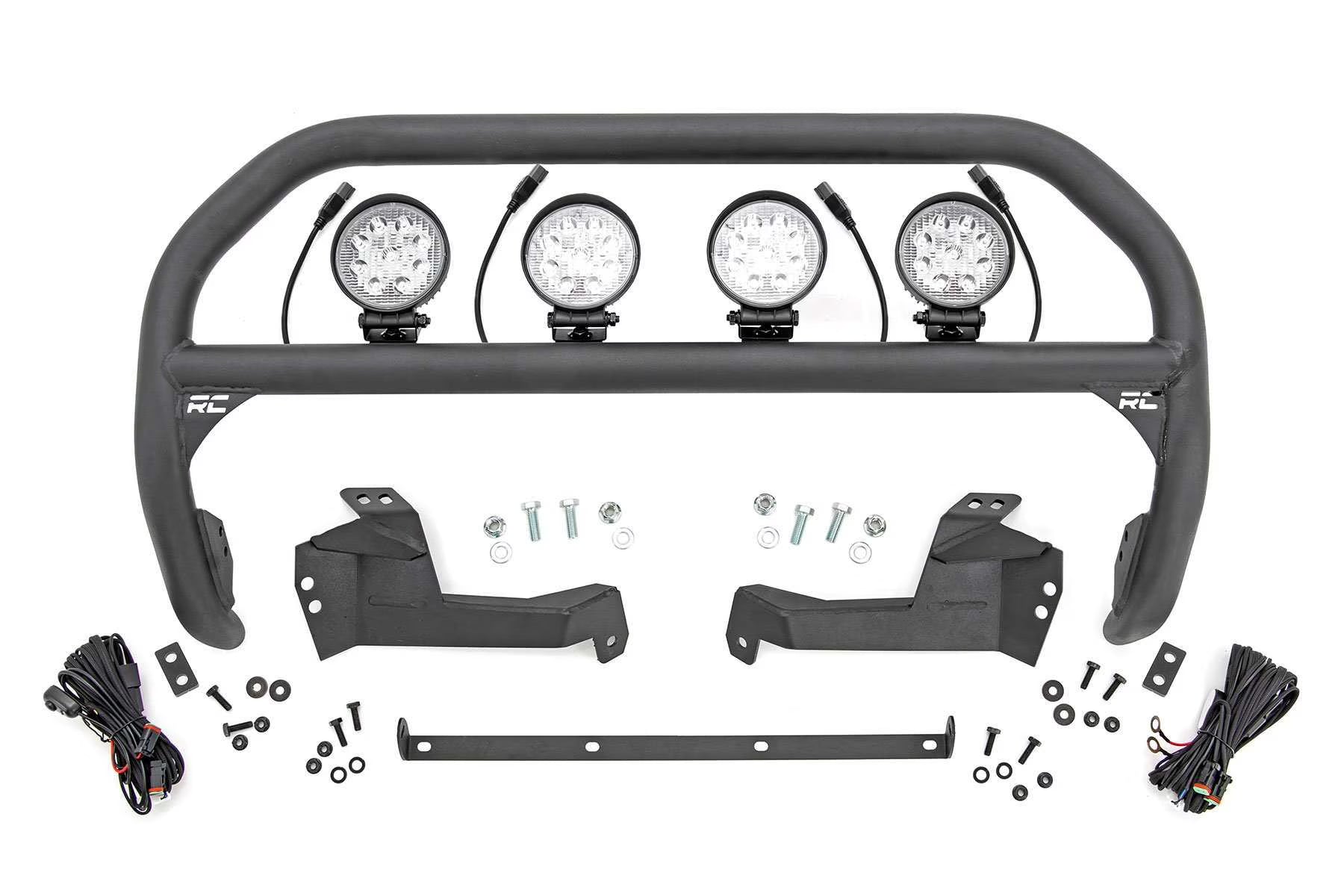 Nudge Bar with 4" Round LEDs C31080