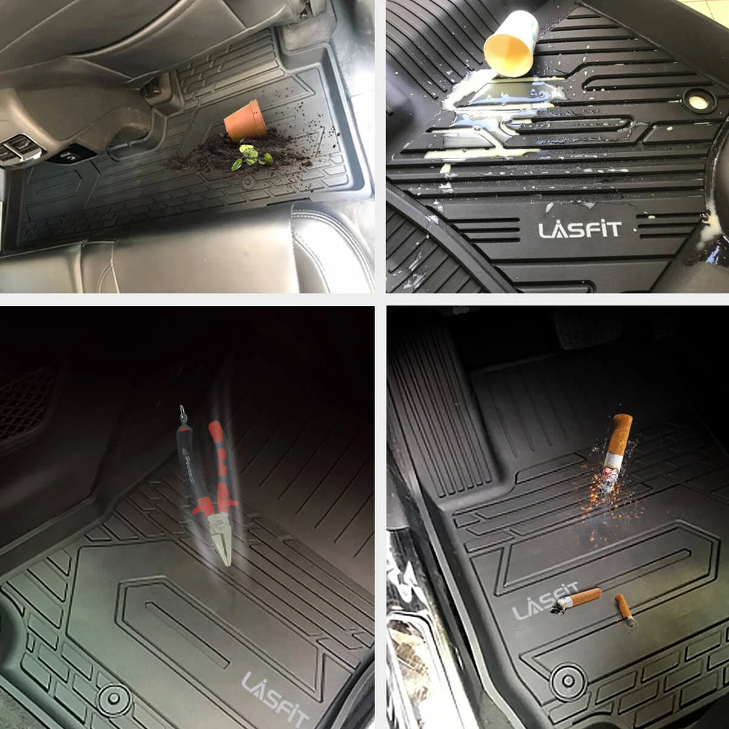Black TPE Floor Liners for Toyota Camry F631