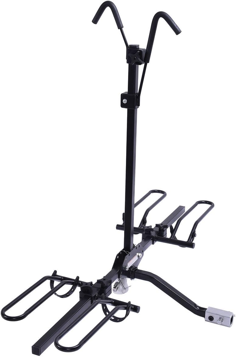2-Bike Hitch Mount Rack Foldable Receiver I43118