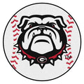 Georgia 27 inch Nylon Face Non-Skid Washable Baseball Fanmat U51921
