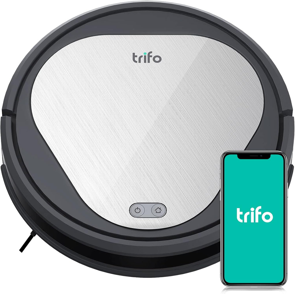 Robot Vacuum, 4000Pa Suction, 2600mAh Battery, Self-Charging I131