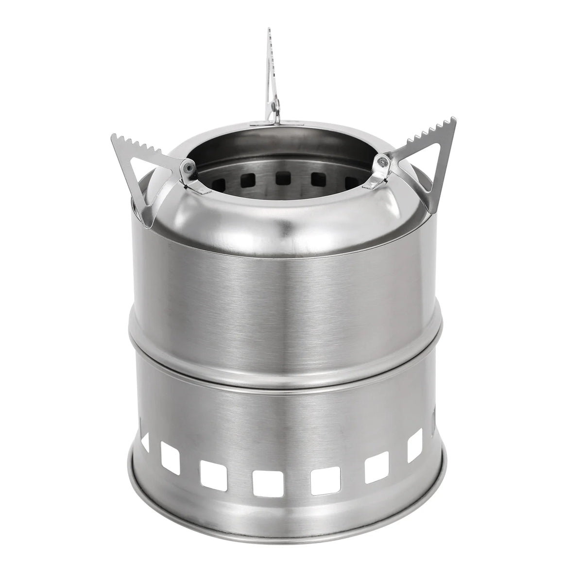 Portable Stainless Steel Wood Stove for Camping BBQ A9270