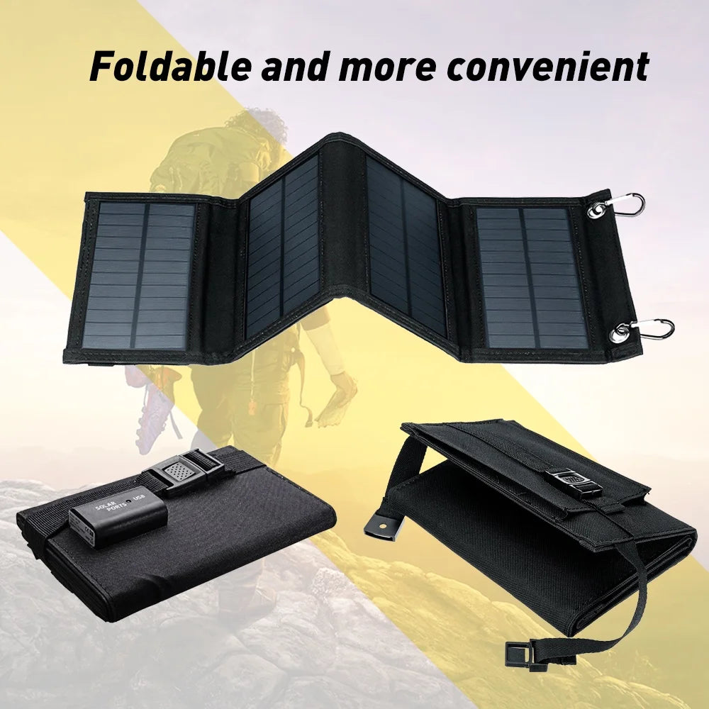 100W 10V Portable Folding Solar Panel Kit F760245