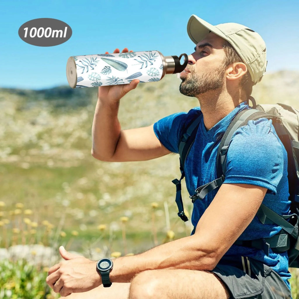 Insulated Stainless Steel Water Bottle with Straw Lid 20 oz A45769
