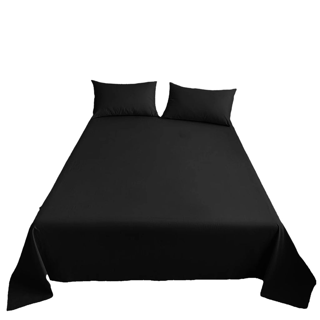 King Size Microfiber Sheets, Black I843