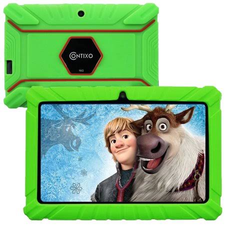 Refurbished 7 inch Touchscreen 16GB Android 8.1 Tablet with Kid-Proof Protective Case S8116