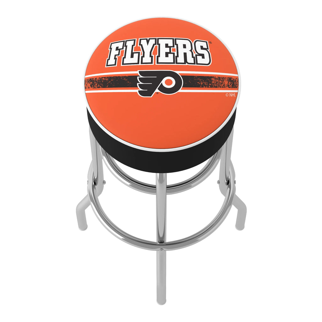 Philadelphia Flyers Logo Bar Stool with Padded Seat U240