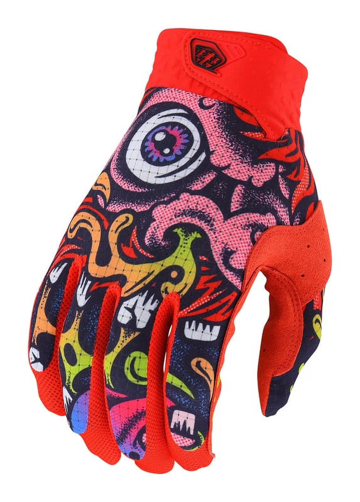 Red/Navy MTB Mountain Bike Gloves E42753