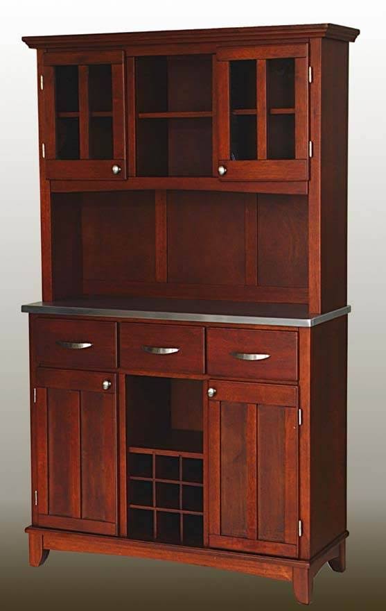 Cherry Hardwood Buffet Server D9668