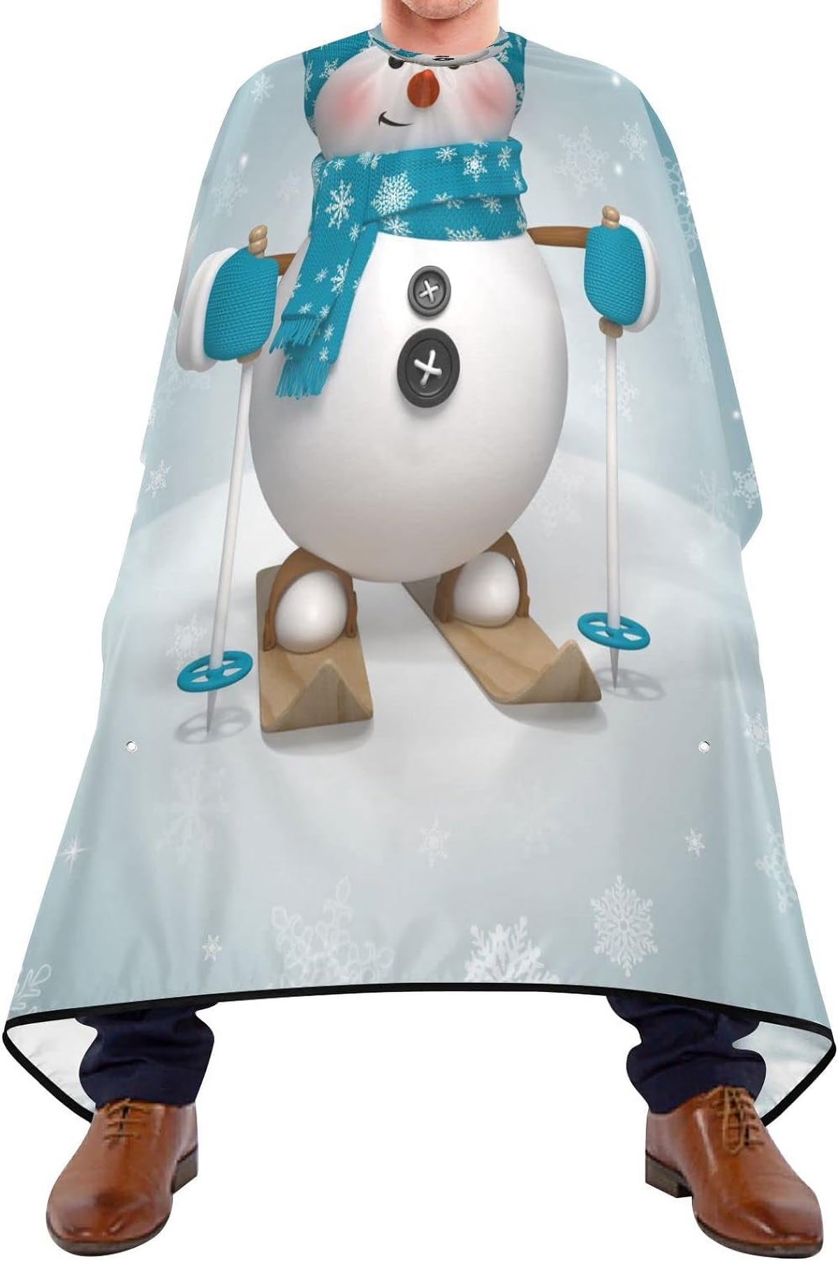 Hair Cutting Cape with Adjustable Neck Size E6036