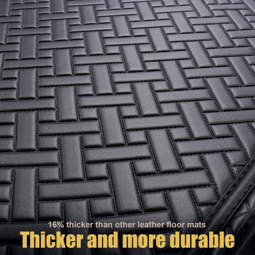 Black Waterproof Car Floor Mats for Tesla Model 3 M50517