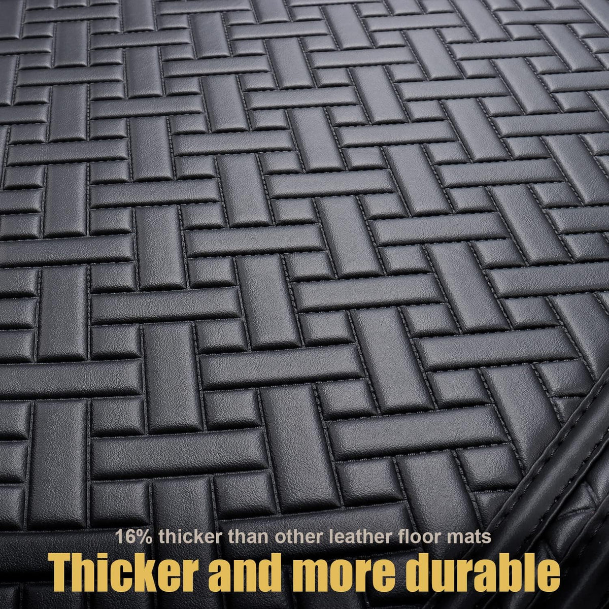 Black Waterproof Car Floor Mats for Tesla Model 3 M50517