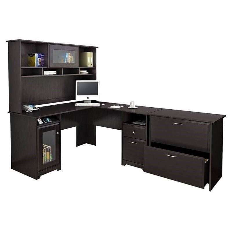 3 Piece Office Set in Espresso Oak G87073