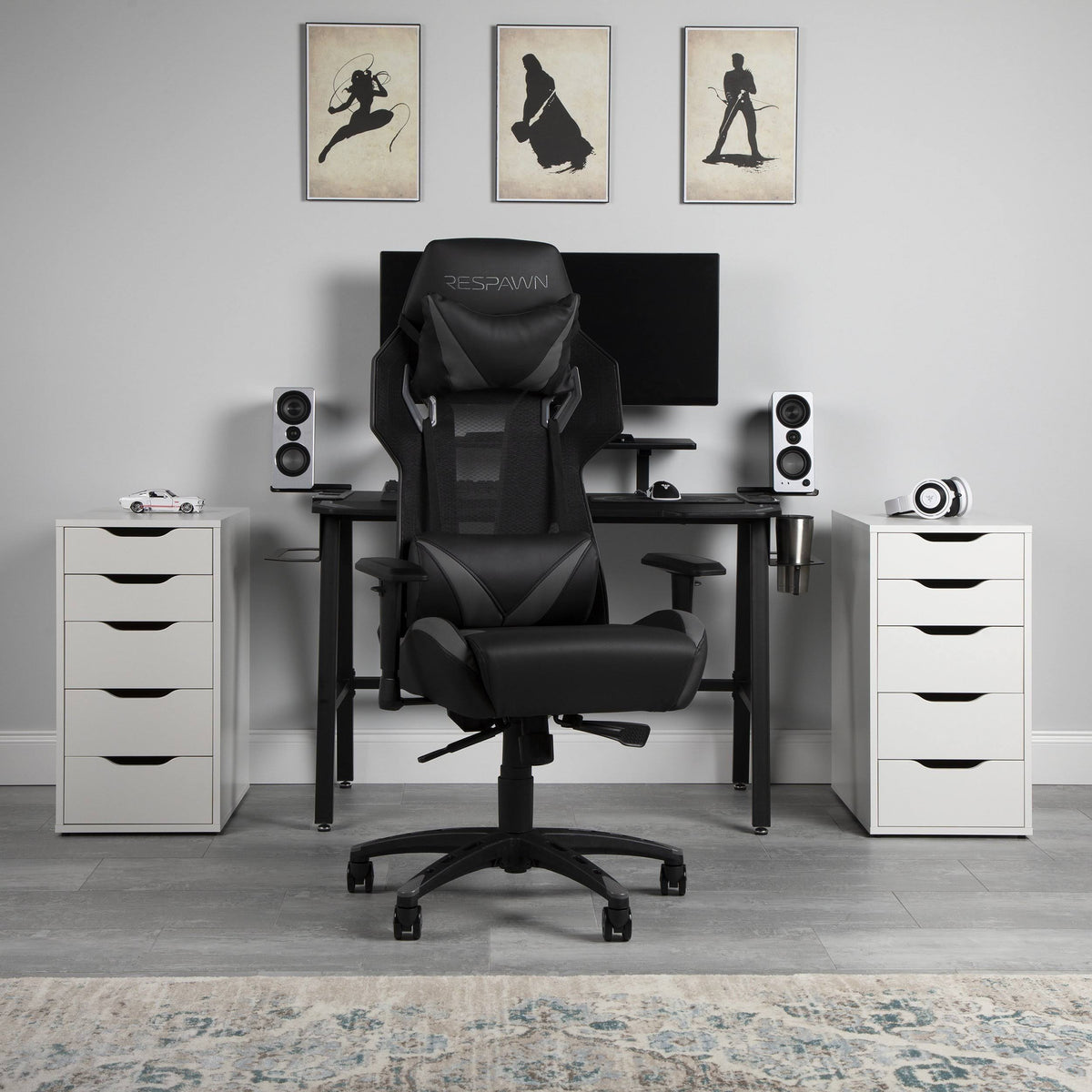 Blue Mesh Back Gaming Chair L119608