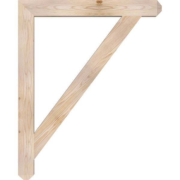 Traditional Craftsman Smooth Douglas Fir Bracket H604
