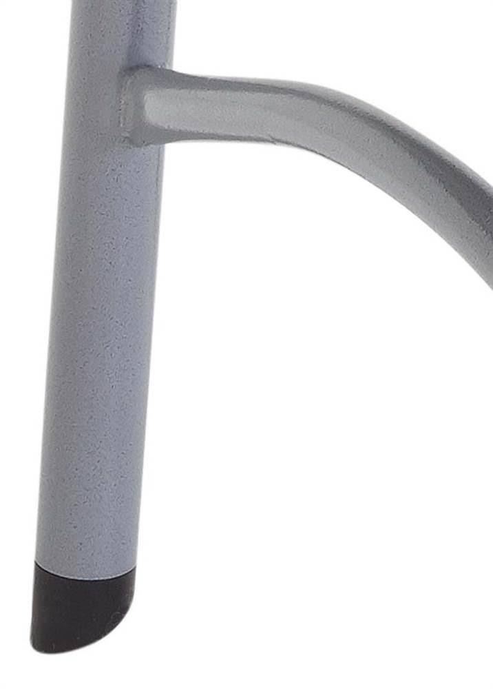 Folding Chair, Plastic, Gray, Pkg of 4 P386