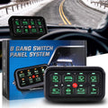 8 Gang Switch Panel Touch Screen for Car Truck ATV UTV Boat E4990