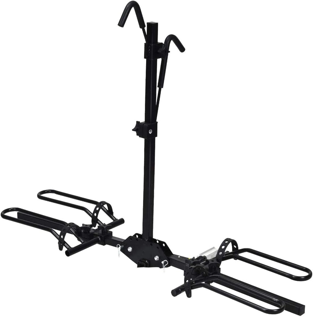 2-Bike Hitch Mount Rack Foldable Receiver I43118