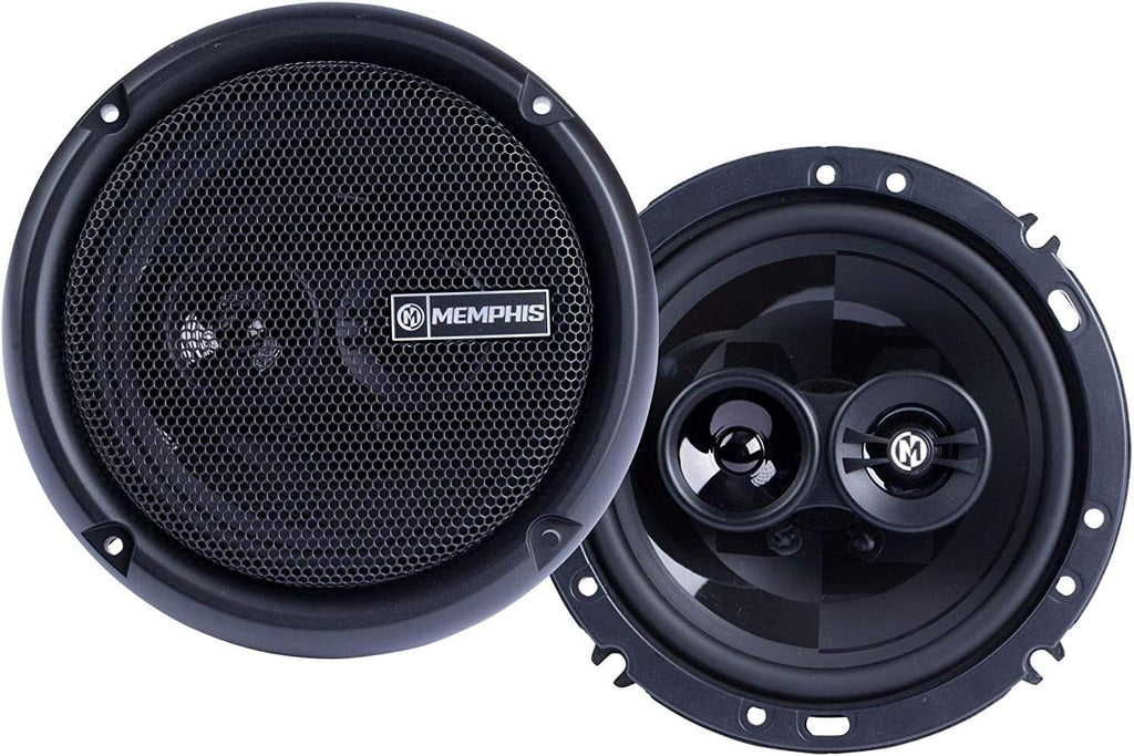 6.5 Inch 3 Way 50 Watt RMS 100 Watt Peak Car Audio Coaxial Speaker R1601