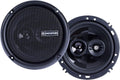 6.5 Inch 3 Way 50 Watt RMS 100 Watt Peak Car Audio Coaxial Speaker R1601